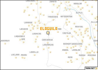 map of El Águila