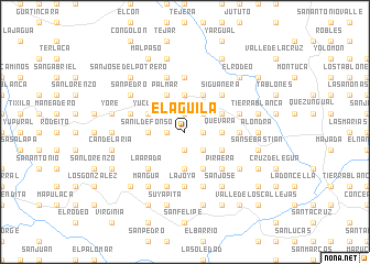 map of El Águila