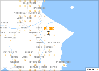 map of Elaía