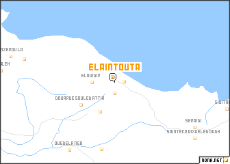 map of El ʼAïn Toûta