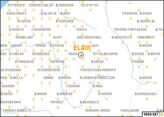 map of El Aïn