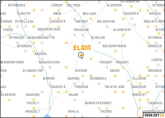 map of El Aïn