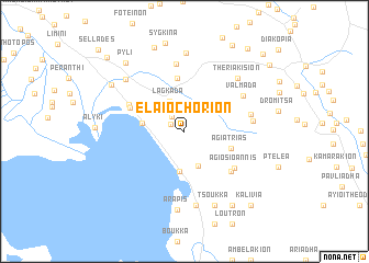 map of Elaiochórion