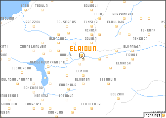 map of El Aïoun