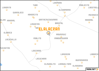 map of El Alacrán