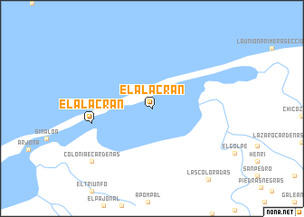 map of El Alacrán