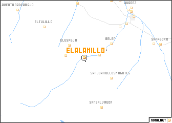 map of El Alamillo