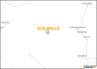 map of El Alamillo
