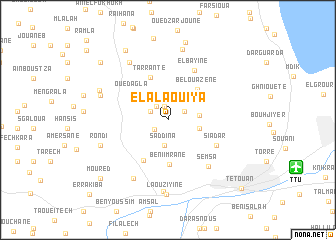 map of El Alaouiya