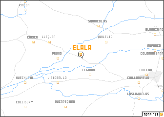 map of El Ala