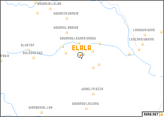 map of El Ala