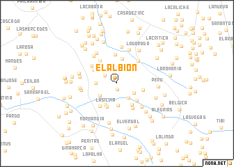 map of El Albión