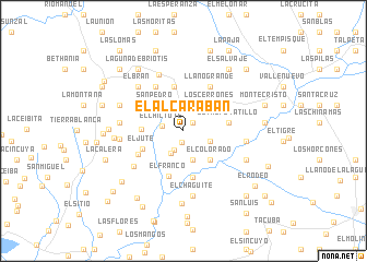 map of El Alcarabán