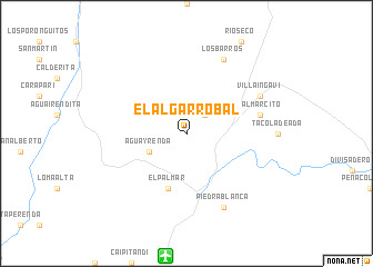 map of El Algarrobal