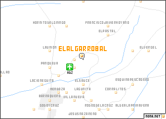 map of El Algarrobal