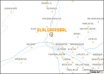 map of El Algarrobal