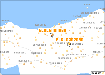 map of El Algarrobo