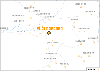 map of El Algarrobo