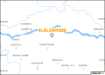 map of El Algarrobo