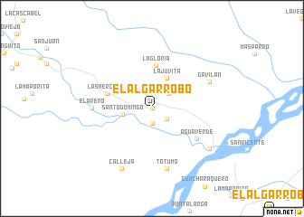 map of El Algarrobo