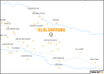 map of El Algarrobo