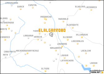 map of El Algarrobo