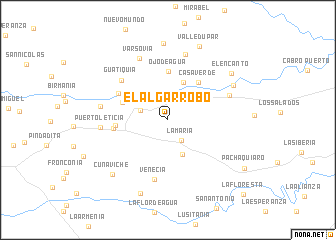 map of El Algarrobo