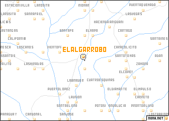 map of El Algarrobo