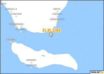 map of El Algibe