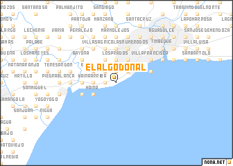 map of El Algodonal