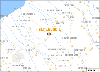 map of El Alguacil