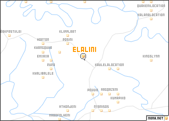 map of eLalini