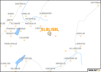 map of El Alisal