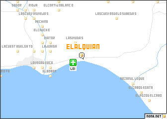 map of El Alquián