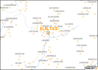 map of El Altico