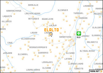 map of El Alto