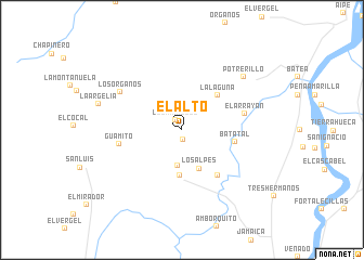map of El Alto