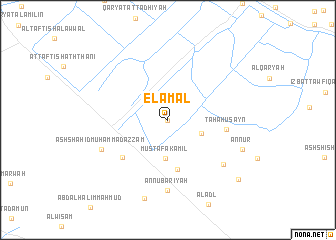 map of El-Amal