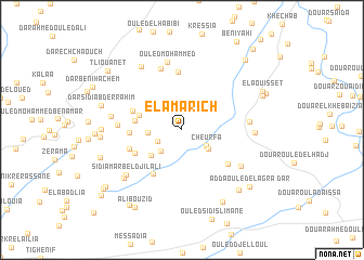map of El Amarich