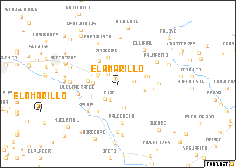 map of El Amarillo