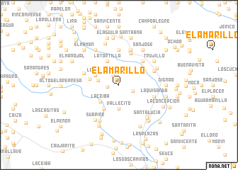 map of El Amarillo