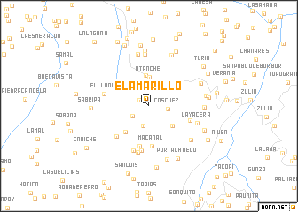 map of El Amarillo