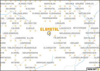 map of El Amatal