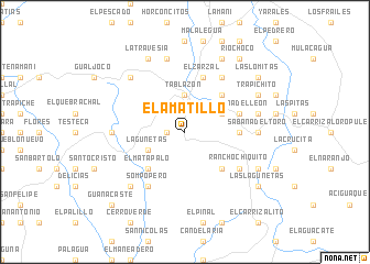 map of El Amatillo