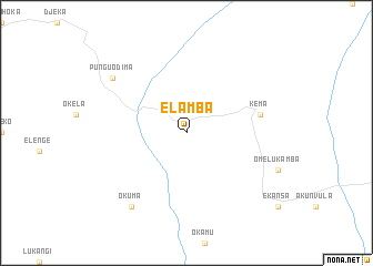 map of Elamba