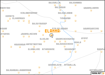 map of El Amma