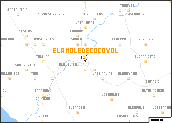 map of El Amole de Cocoyol