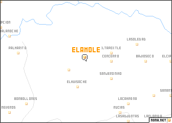 map of El Amole