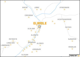 map of El Amole