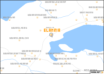 map of El Amria